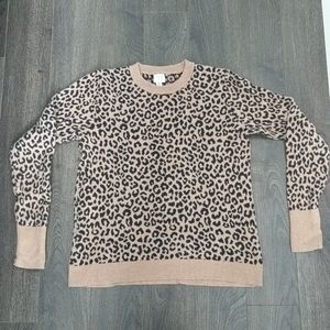 Cheetah print Sweater